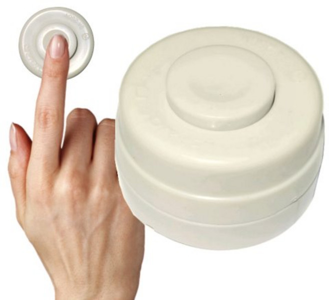 파나소닉 신동아 소형 누름 버튼 초인종 벨 스위치, 1개