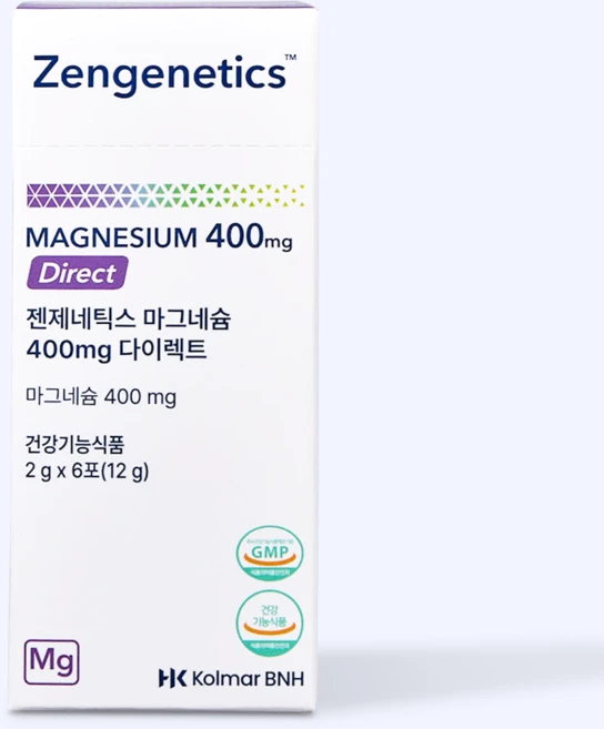 [리커버리 파우더]젠제네틱스 마그네슘 400mg 데이팩, 1박스, 12g - 쿠팡