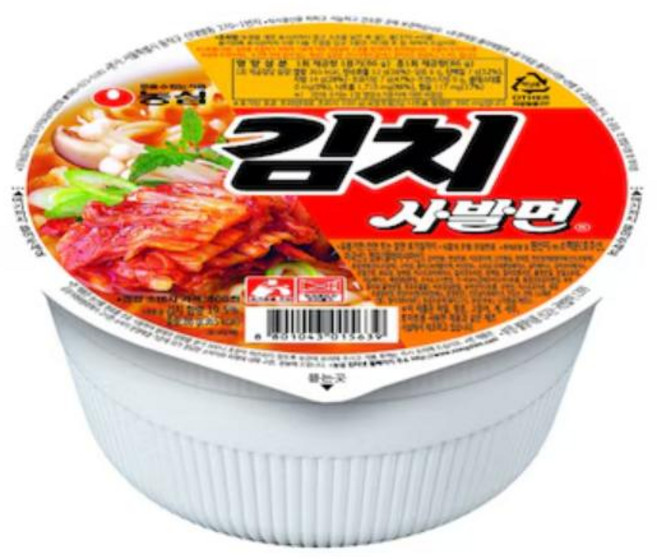 김치사발면 86g, 6개