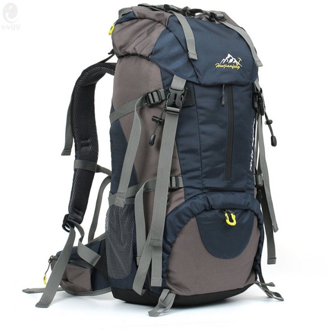 등산가방 방수 대형 50L 네이비 등산용가방