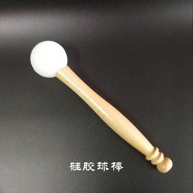 維尼好物 水晶缽棒, 1個, 硅膠球棒