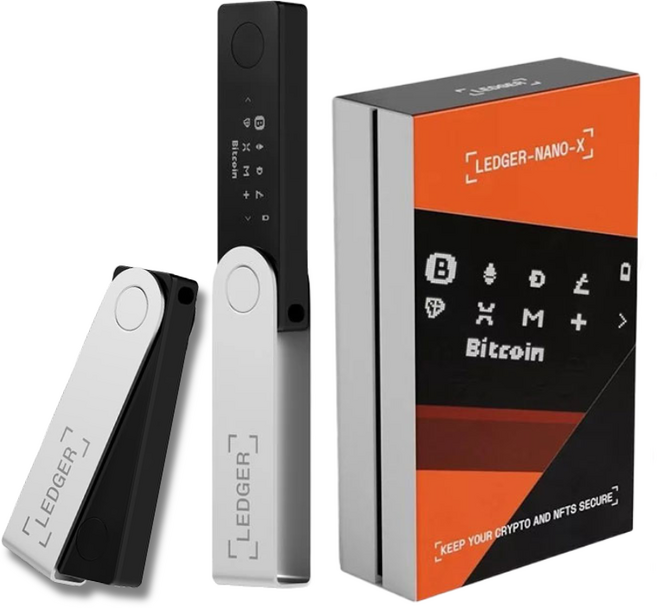 렛저 나노엑스 비트코인 지갑 암호화 하드웨어 Ledger Nano X