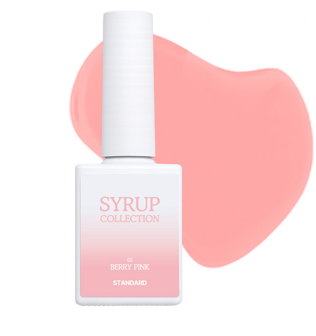 스탠다드 컬러젤 시럽젤 누디커버젤, 1개, 9g, 02. Berry Pink (베리 핑크)