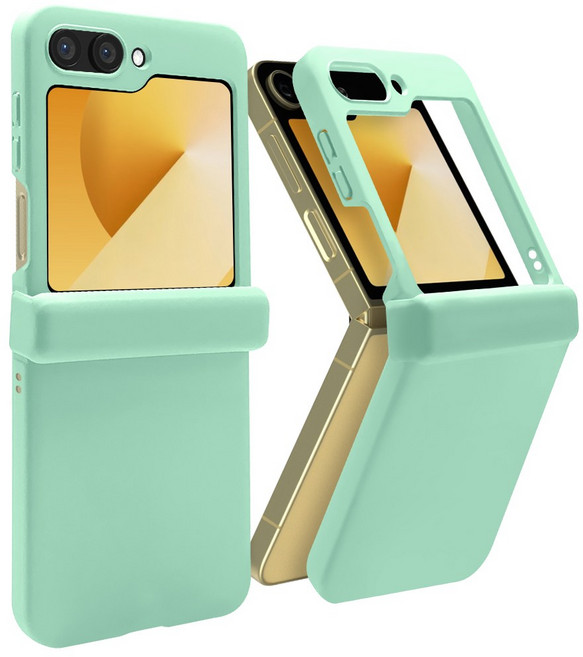 인트그로 풀커버 슬림 힌지보호 Z플립 휴대폰 케이스