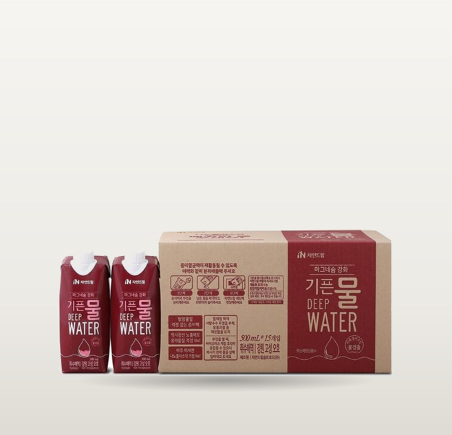 코스트코 마그네슘 강화 기픈물 500ml x 15 x 2