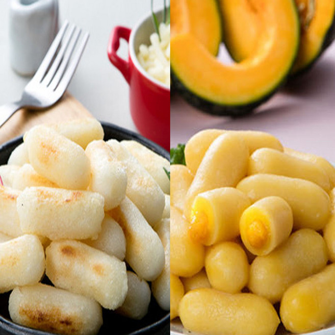 아하 치즈떡 1kg + 단호박떡 1kg, 1개