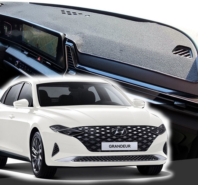 기어가 심플 대쉬보드 커버 더뉴그랜저 IG (19년11월~22년11월), 블랙, H72 HUD유