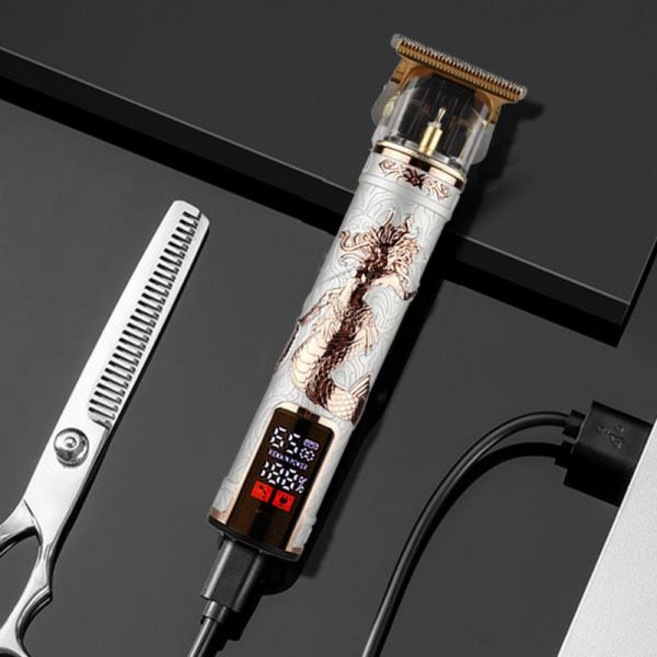 양털깍이 남성용 전문 이발기 수염 트리머 예초기 전기 면도기, 04 Heavy Metal Lion