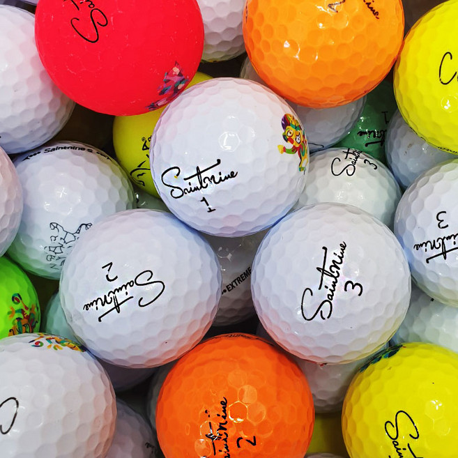 세인트나인 화이트컬러혼합 A- 30알 묶음 로스트볼, 1개