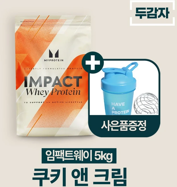마이프로틴 임팩트 웨이 쿠키 앤 크림, 5kg, 1개 - 쿠팡
