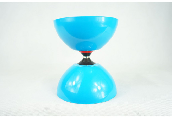 三鈴SUNDIA 扯鈴 培林三培鈴 專業競技扯鈴, 藍色,MHD短定軸 沒木棍(只有扯鈴), 1個