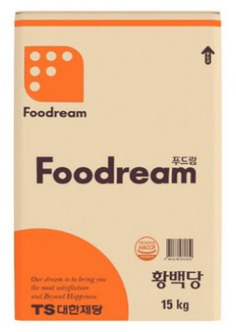 대한제당 푸드림 황설탕 15kg, 1개