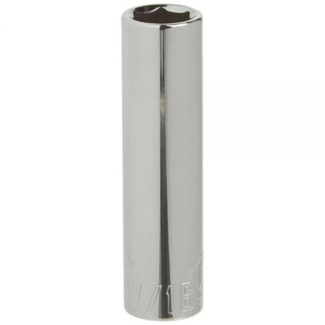 CRAFTSMAN 딥 소켓 SAE 1cm(3/8인치) 드라이브 1.1cm(7/16인치) 6포인트 (CMMT43331), CRAFTSMAN 딥 소켓, SAE, 1cm(3/8인치