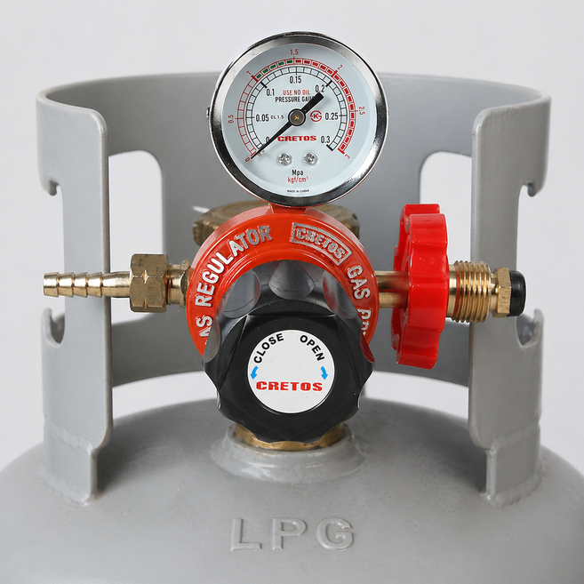 크레토스 LPG 가스레귤레이터 압력 조정기 조절기, 1개, EX-705