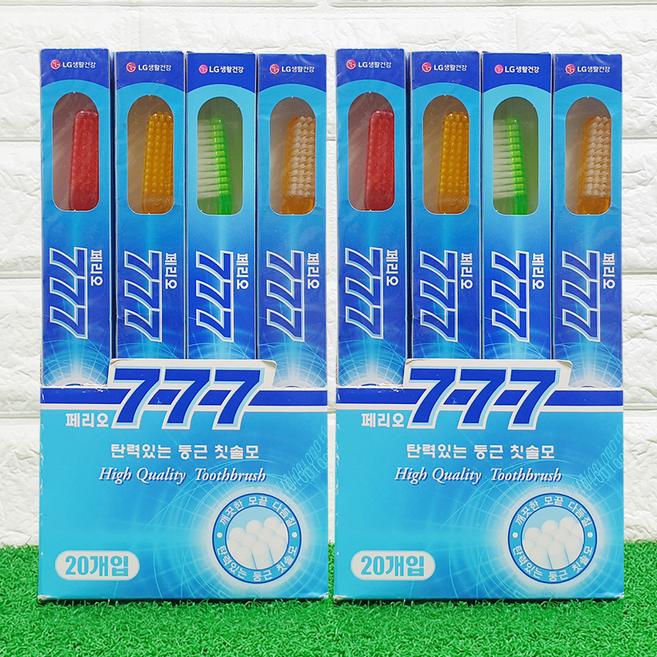 페리오 777 칫솔, 1개입, 40개