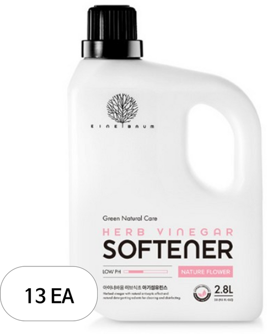 아이너바움 아기섬유린스 네이처플라워, 13개, 2.8L