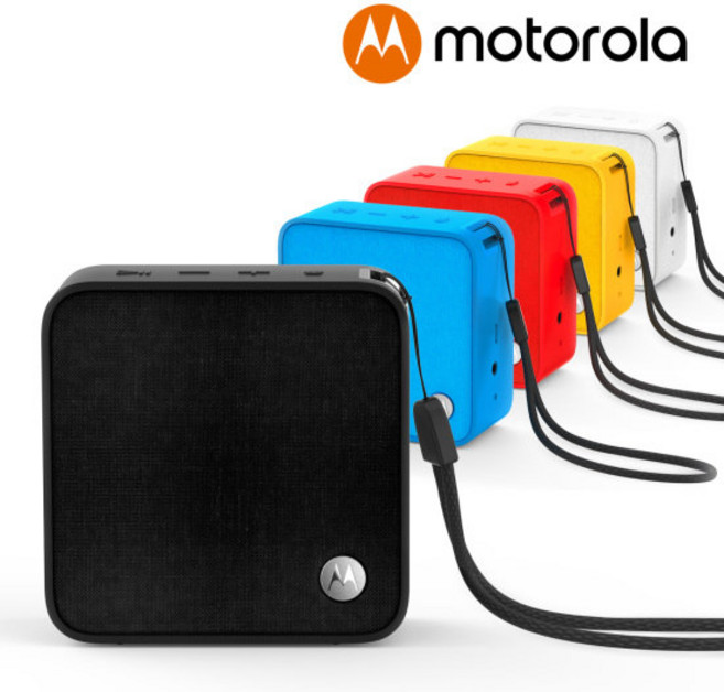 모토로라 소닉 부스트 210 휴대용 블루투스 스피커, 블랙, SP008