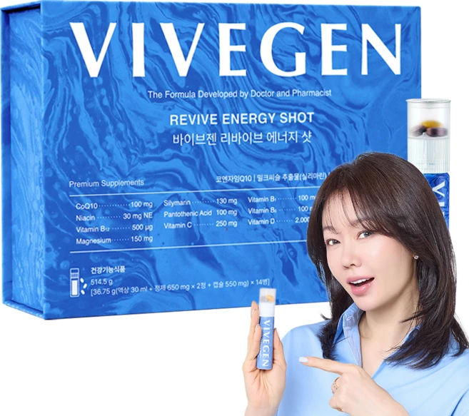 바이브젠 리바이브 에너지 샷, 1개, 14회분 - 쿠팡