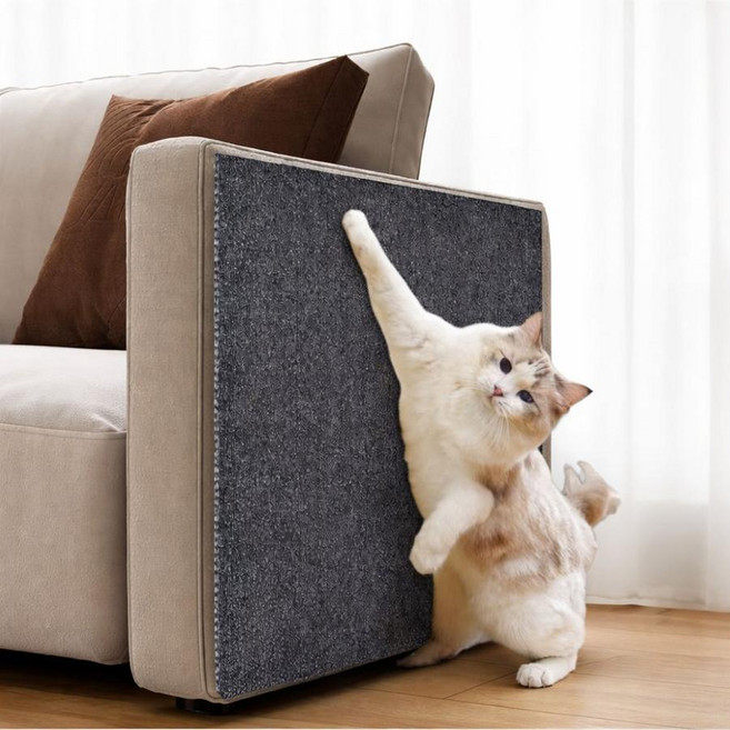 소파 벽 부착 잘라쓰는 붙이는 고양이 스크래쳐, 차콜 40X200