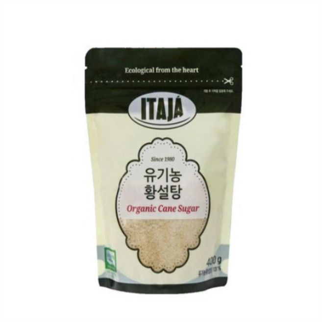 이타자 유기농 황설탕, 400g, 8개