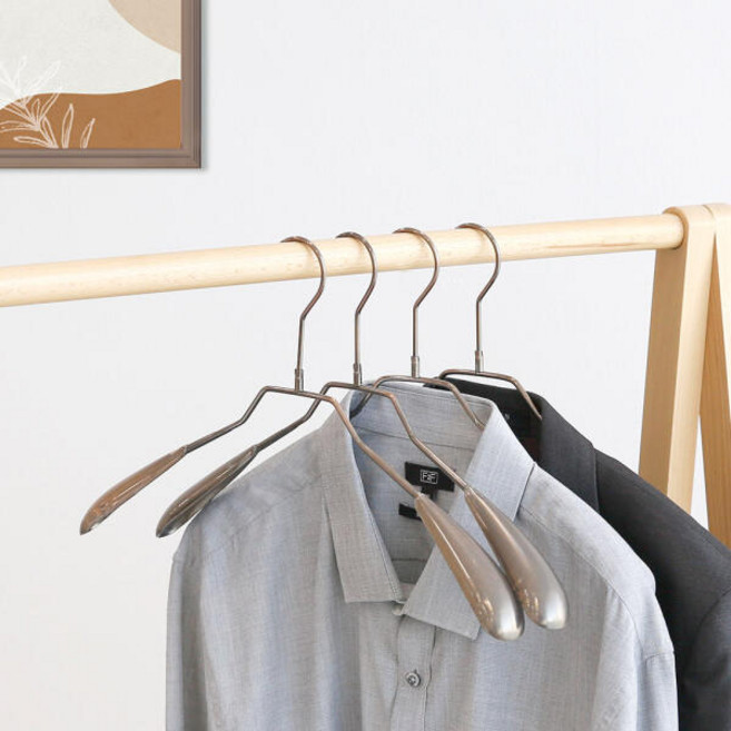 앤틱 논슬립 정장옷걸이, 10개