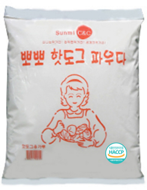 [선미c&C] 뽀뽀핫도그가루 2.5kg, 1개, 1개