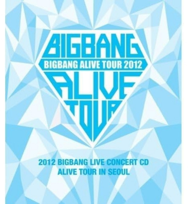 빅뱅 2012 라이브 콘서트 BIGBANG Live Concert CD Alive Tour in Seoul 한국반