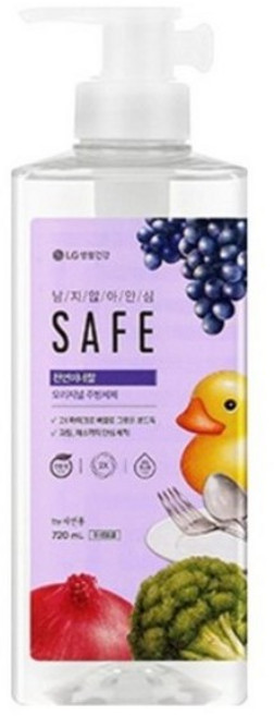 [세이프] 주방세제 천연미네랄 오리지널, 3개, 720ml
