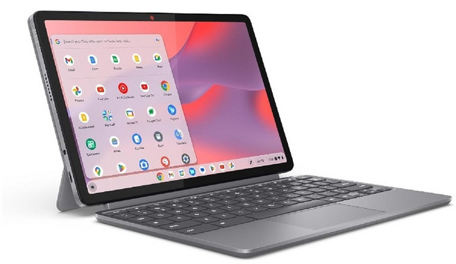 크롬북 듀엣 - 2025 컨버터블 크롬OS 10.95인치 WUXGA IPS 터치 디스플레이 4GB 메모리 64GB 스토리지 미디어텍 콤파니오 838 루나 그레이, Duet