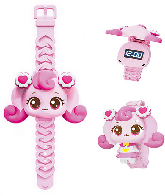 캐치티니핑 전자 손목시계 악세사리 모장 변신 시계XT-921427-199419