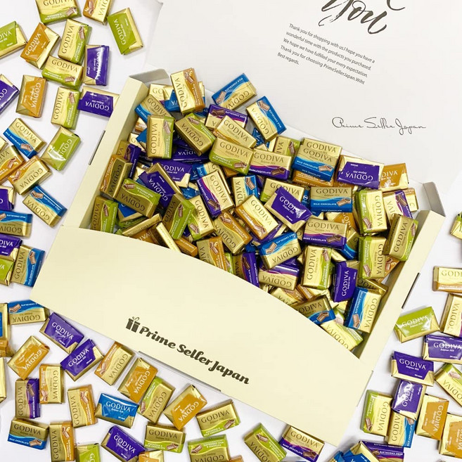 고디바 나폴리탄 4종 100개 어소트 선물 박스 대용량 세트