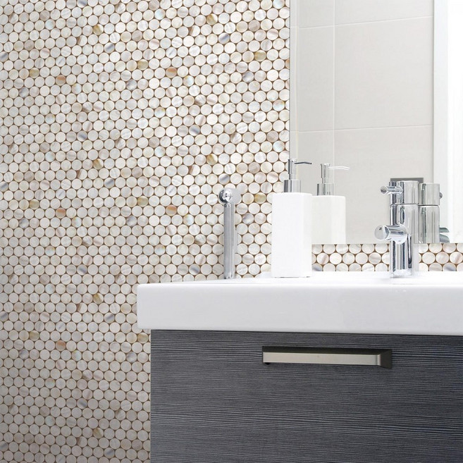 욕실 주방 방수 냉기차단 발포 타일 시트지 5M / 7.5M, HWP_21636