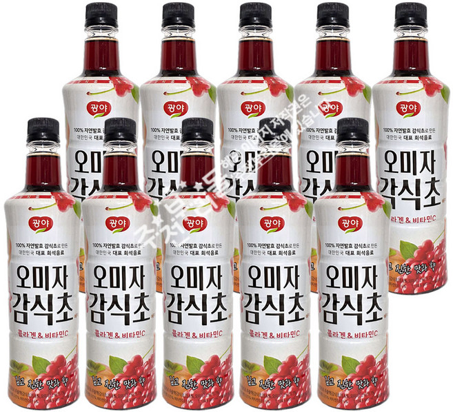 오미자감식초970ml/광야-10개, 970ml, 10개