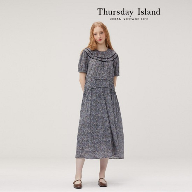 써스데이아일랜드 -339000원Thursday Island 웨이스트 셔링 원피스T234MOP645W 341090