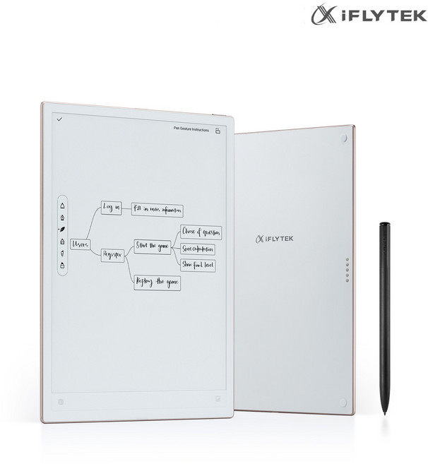 iFLYTEK 智能會議筆記本 AIINOTE XF-DX-B311E, 銀, 64GB, wi-fi