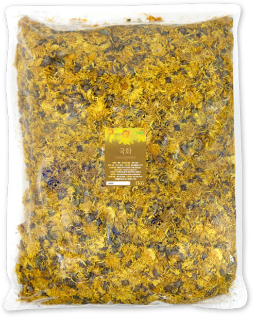 기타 국화(중국) 1kg 감국 국화차 꽃잎차 건강 차, 1개, 1개입