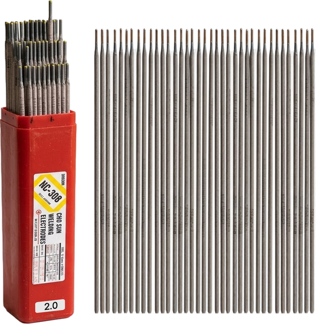 조선선재 스텐 아크봉 NC 308 2.0mm 2.6mm 3.2mm 4.0mm 낱개판매/5kg, 1개, 2.0mm × 50개