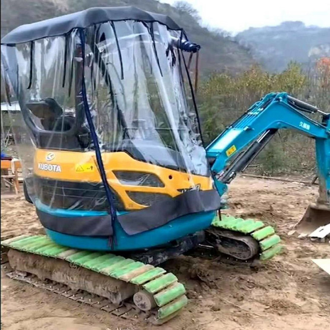 미니 포크레인 굴삭기 커버 미니굴삭기 방수 바람막이 방풍 카토, 이시카와지마 18, 1개