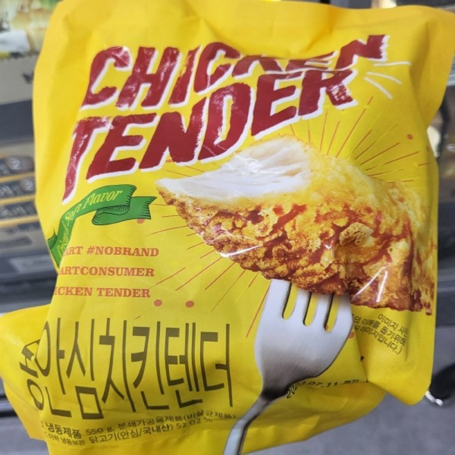 지엔티 통안심 치킨텐더, 550g, 1개