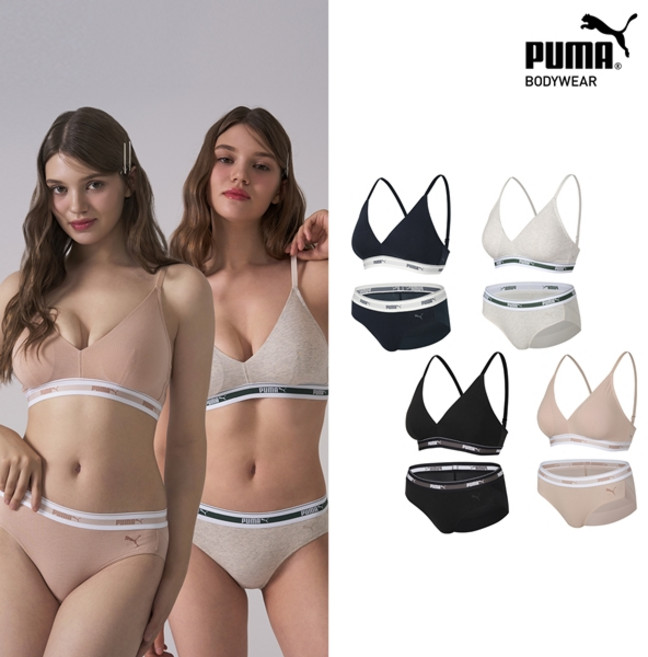 NEW 최신상 [푸마] 노와이어 프리미엄 코튼터치 브라팬티 8종세트