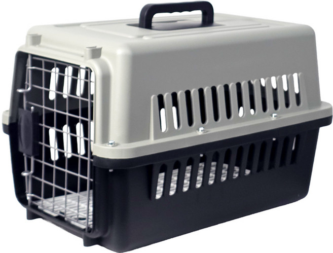 이지핏 반려동물 전용 하드형 이동장 켄넬, 1개, 블랙