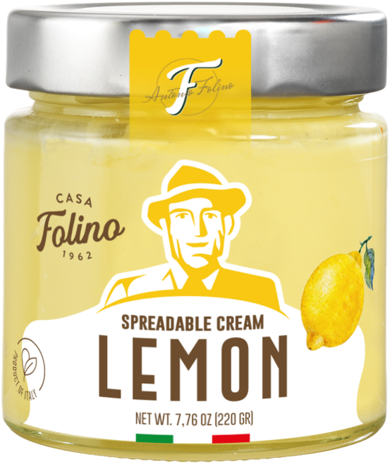 카사폴리노 레몬 크림 스프레드 화이트 초콜릿 이탈리아산 CasaFolino, 1개, 220g