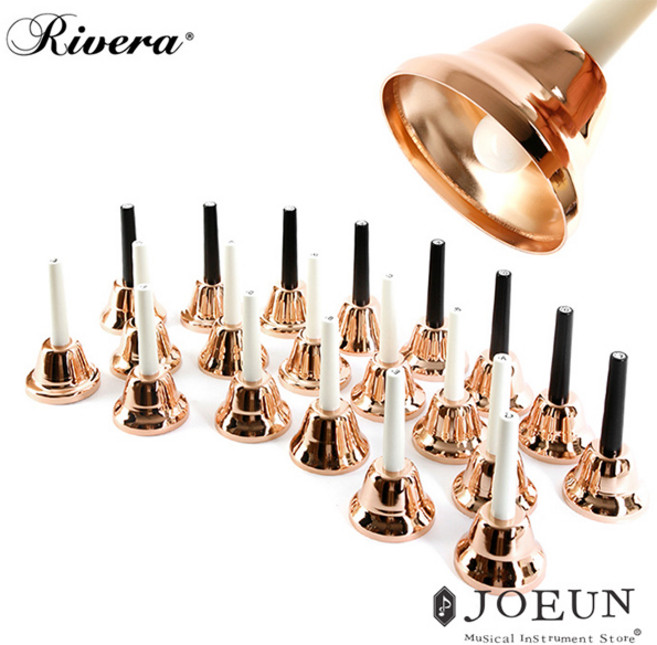 [리베라] 20음 골드 핸드벨 HBL-020B Golden Handbell 핸즈벨 세트, 1개