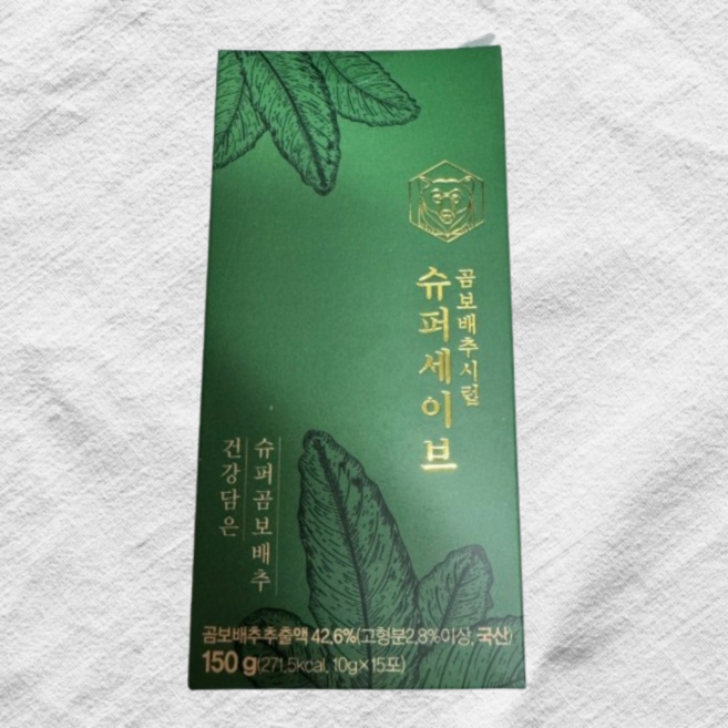 곰보배추 시럽 스틱 슈퍼세이브, 150g, 15개입, 1박스