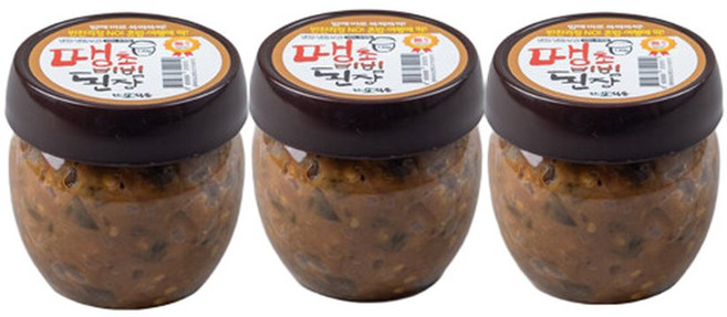 한칼식품땡초비빔된장 130g 3개