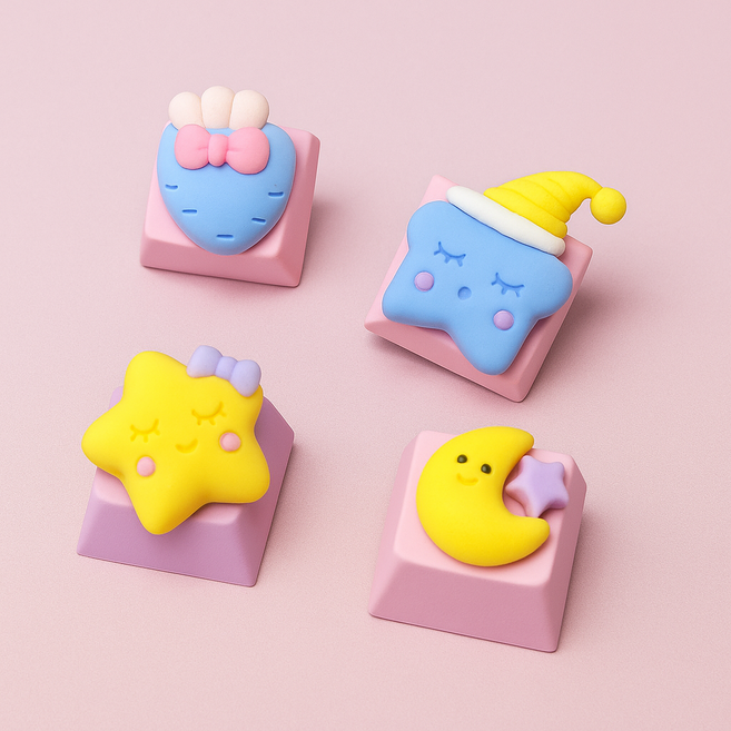 펫더월드 별과 달 포인트키캡, 파란당근