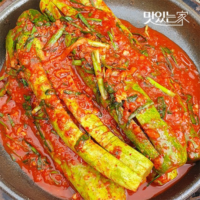 호랑이김치 전라도 오이소박이 김치, 오이소박이 1kg, 1개