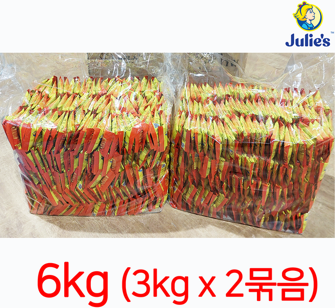 줄리스 피넛버터 샌드위치 크래커, 6kg, 1개