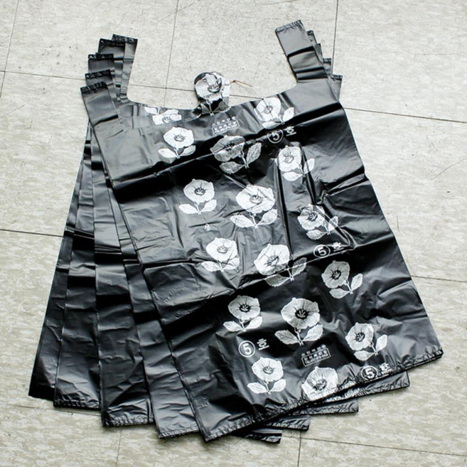 분리수거봉투 두꺼운 이불 비닐봉투 검정 5호 50매 분리수거 봉지 분리수거비닐 재활용봉투 분리수거봉투 다용도봉투 화장실봉투 비닐봉지 재활용쓰레기봉투 리, 1개