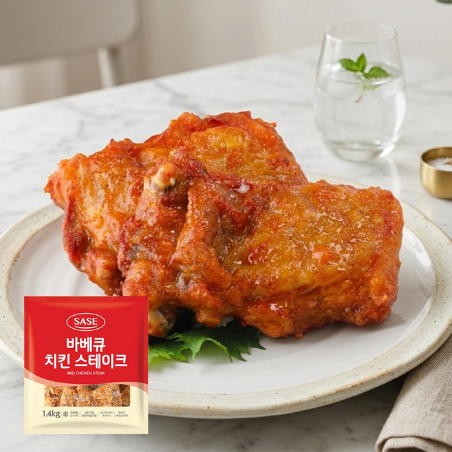 사세 바베큐 치킨 스테이크, 1.4kg, 1개